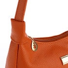 Сумка женская багет на молнии, 25×7×13.5 см, рыжая - Фото 8