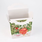 Коробка подарочная новогодняя Ларец «Елочные игрушки», для сладких подарков, 18.2×11.5×26 см - фото 53072900