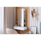 Трюмо «Мария», с зеркалом, 706×330×1116 мм, цвет белый - Фото 1