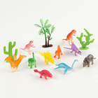 Фигурки «Динозавры», игровой набор, наклейки, магниты и раскраски - Фото 3