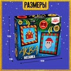 Аквамозаика «Шары с Дедом Морозом и домиком», 2 фигурки, 544 шарика - Фото 2