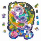 Пазлы фигурные деревянные «Волшебная змея» с голографией, 137 элементов - Фото 5