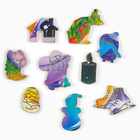 Пазлы фигурные деревянные «Волшебная змея» с голографией, 137 элементов - Фото 6