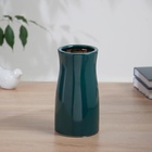 Ваза «Аннар», 18×9.5 см, керамика, зелёная - Фото 2