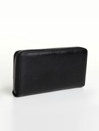 Портмоне мужское на молнии, пять отделений, чёрное - Фото 5