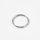 Кольцо для брелока, d=20 мм, 10 шт., цвет серебряный (комплект 8 шт) - фото 25370444