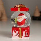 Снежный шар новогодний стеклянный «Персонаж в подарке», 4.5×4.5×7.3 см, МИКС - Фото 7