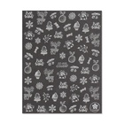 Наклейки для ногтей «Зимние сладости», белые - Фото 2