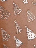 Наклейки для ногтей «Праздник», объёмные, фольгированные, серебристые - Фото 6