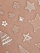 Наклейки для ногтей «Праздник», объёмные, фольгированные, серебристые - Фото 7