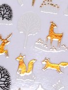 Наклейки для ногтей «Зимний лес», фольгированные, разноцветные - Фото 2