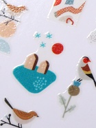 Наклейки для ногтей «Зимние птички», разноцветные - Фото 2