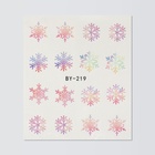 Слайдеры для ногтей «Снежинки», разноцветные - Фото 2