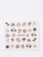 Слайдеры для ногтей «Осенний день», коричневые - Фото 4