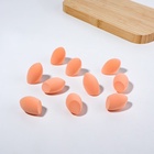 Спонжи для макияжа, набор - 10 шт., увеличиваются при намокании, бежевые - Фото 5