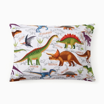 Наволочка «Этель. Динозавры», 50×70 см, бязь, хлопок 100%