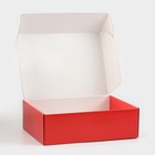 Коробка новогодняя подарочная складная «Новый год», 30.5×22×9.5 см - Фото 4