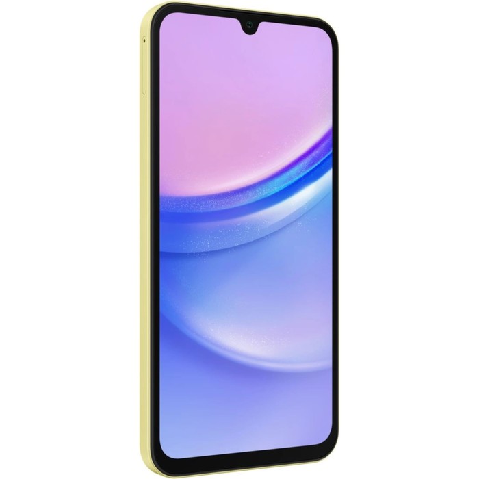 Смартфон Samsung SM-A155F Galaxy A15 128Gb 4Gb желтый моноблок 3G 4G 2Sim 6.5" 1080x2340 Android 14 - фото 51633282