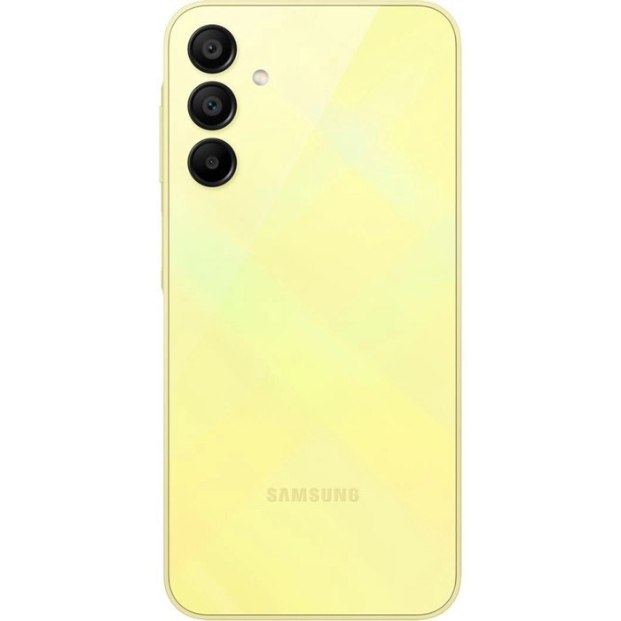 Смартфон Samsung SM-A155F Galaxy A15 128Gb 4Gb желтый моноблок 3G 4G 2Sim 6.5" 1080x2340 Android 14 - фото 51633283