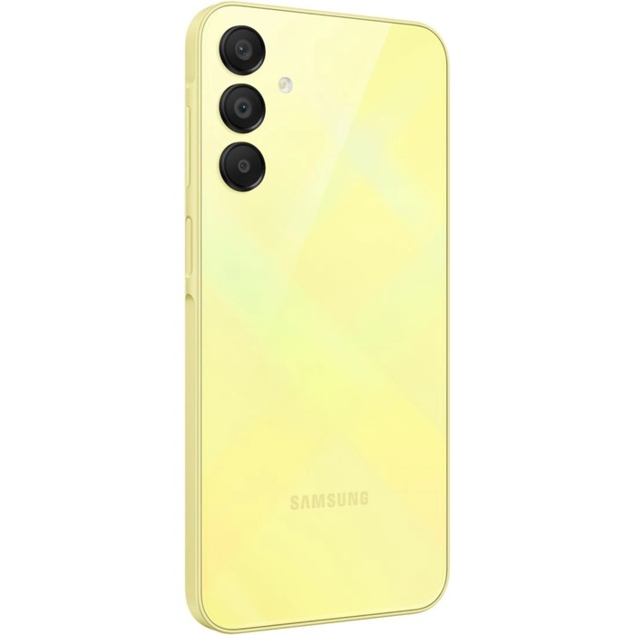 Смартфон Samsung SM-A155F Galaxy A15 128Gb 4Gb желтый моноблок 3G 4G 2Sim 6.5" 1080x2340 Android 14 - фото 51633284