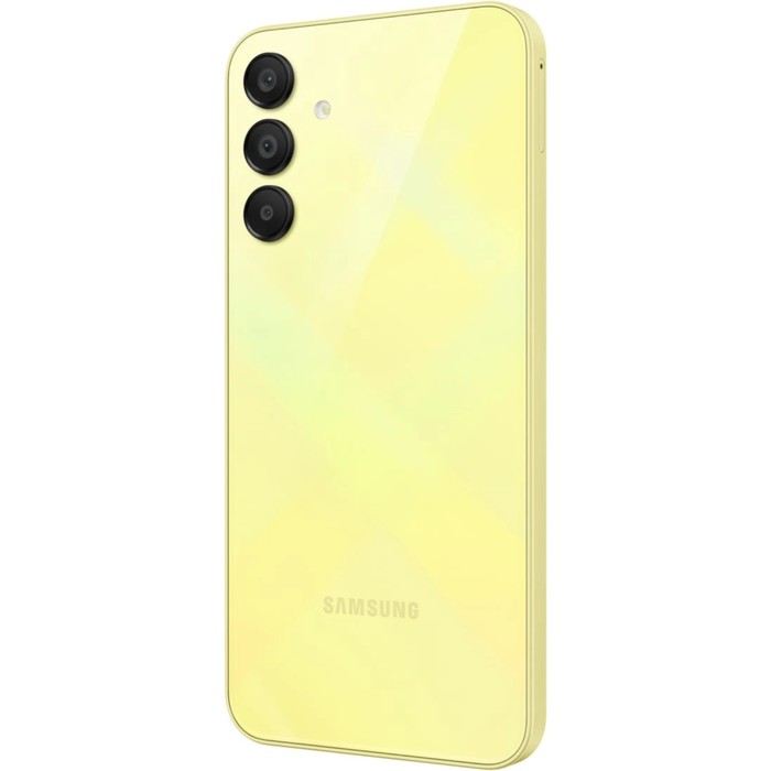 Смартфон Samsung SM-A155F Galaxy A15 128Gb 4Gb желтый моноблок 3G 4G 2Sim 6.5" 1080x2340 Android 14 - фото 51633285