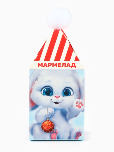 Мармелад жевательный в коробке «Подарок для тебя» в форме ягод, 100 г