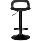 Стул барный Volt черный металл/пластик, черный 38x39x76 см - Фото 2
