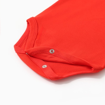 Боди детское Bloom Baby, рост 68 см, красное