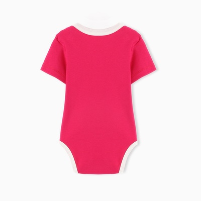 Боди детское Bloom Baby, рост 80 см, малиновое