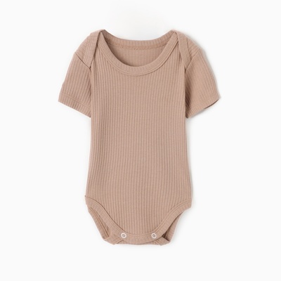 Боди детское Bloom Baby, рост 86 см, коричневое