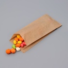 Пакет бумажный фасовочный, крафт, V-образное дно, 8×2×20 см - Фото 1