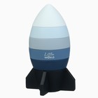 Развивающая игрушка - пирамидка M&B «Ракета», силикон, от 3 мес. - Фото 2