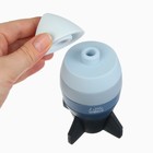 Развивающая игрушка - пирамидка M&B «Ракета», силикон, от 3 мес. - Фото 3