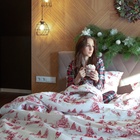 Постельное бельё "Этель" 1.5 сп Русская деревенька 143х215 см, 150х214 см, 70х70 см - 2 шт, бязь 10383296 - фото 14533148