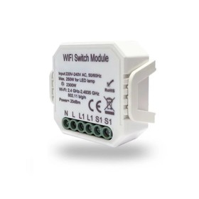 RL1001-SM Одноканальное Wi-Fi реле-выключатель RELAY, 1 x 2300W / 250W для LED 10574787