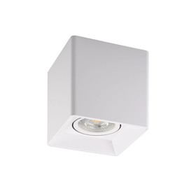 DK3030-WH  Накладной поворотный светильник под сменную лампу SORO, IP20, 15W, GU5.3, LED, белый, пла 10574814