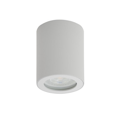 DK3007-WH Накладной влагозащищенный светильник под сменную лампу FARUM, IP 44, 15W, GU10, белый, алю