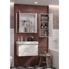 Зеркало шкаф Aquaton Асти, 70 см, цвет белый - фото 14492017