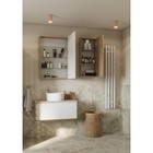 Зеркало шкаф Aquaton «Либерти», 650 мм, цвет дуб эльвезия - Фото 4