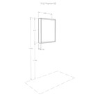 Зеркало шкаф Aquaton «Нортон», 650 мм, цвет белый - Фото 4