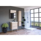 Зеркало шкаф Aquaton «Стоун», 600 мм, цвет сосна арлингтон - Фото 4