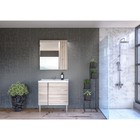 Зеркало шкаф Aquaton «Стоун», 800 мм, цвет сосна арлингтон - Фото 4