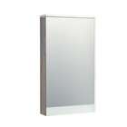 Зеркало шкаф Aquaton «Эмма», 460×820 мм, цвет белый/дуб наварра - Фото 1