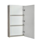 Зеркало шкаф Aquaton «Эмма», 460×820 мм, цвет белый/дуб наварра - Фото 2