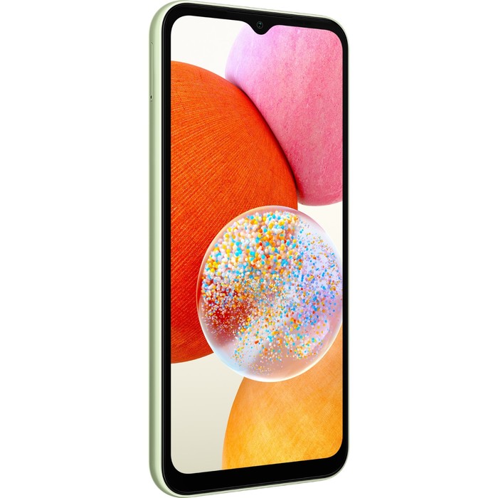 Смартфон Samsung SM-A145 Galaxy A14 64Gb 4Gb светло-зеленый моноблок 3G 4G 2Sim 6.6" 1080x2408 Andro - фото 51640253