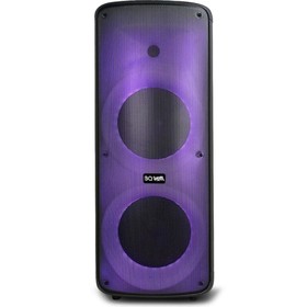 Портативная акустика BQ PBS2007 черная 100 Вт, Bl, 7500 мАч, AUX,USB, FM, микрофон