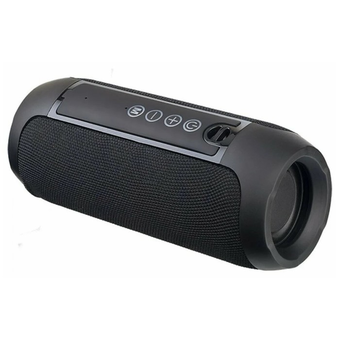 Портативная акустика Perfeo (PF_D0339) Street черная FM, MP3 USB/TF, AUX, TWS, LED, HF, 10 Вт, 1800 - фото 51635586