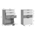 Прихожая «Бери К7», 2337×354×2226 мм, цвет дуб крафт золотой/графит - Фото 5