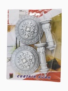 УЦЕНКА Держатель для штор CAPPIO KC211, цвет серебро, 2 шт - фото 14963399