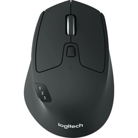 Мышь Logitech M720 Triathlon черный оптическая (1000dpi) беспроводная BT/Radio USB (6but)